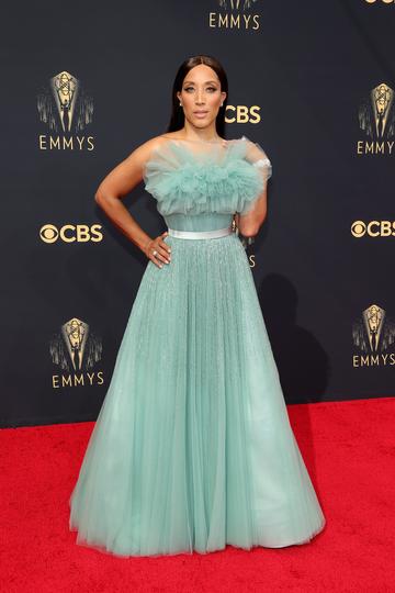 LOS ANGELES, CALIFORNIA - SEPTEMBER 19: Robin Thede attends the 73rd Primetime Emmy Awards at L.A. LIVE on September 19, 2021 in Los Angeles, California. (Photo by Rich Fury/Getty Images)