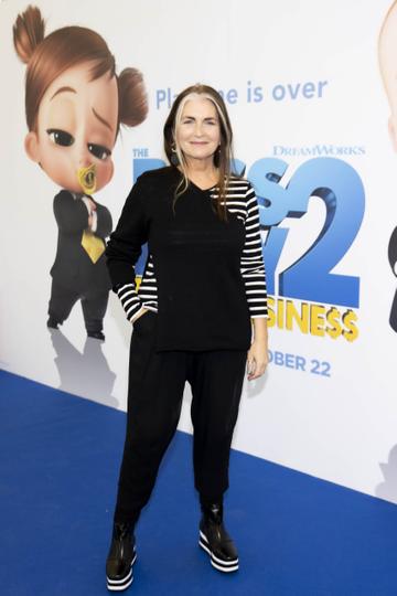Cathy O'Connor pictured at a special preview screening of The Boss Baby 2: Family Business at Odeon Point Square, Dublin. Picture Andres Poveda