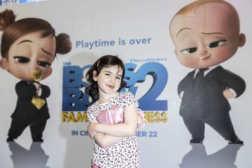 Kaia Kenny (5) pictured at a special preview screening of The Boss Baby 2: Family Business at Odeon Point Square, Dublin. Picture Andres Poveda