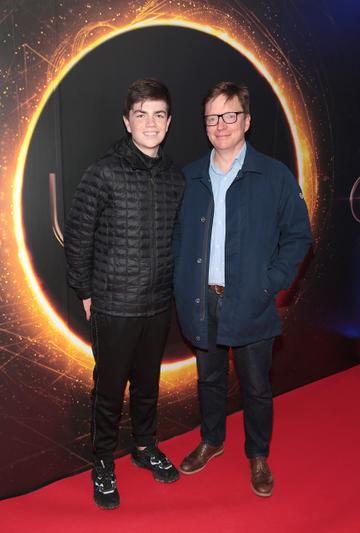 Cillian Wrixon and Eoin Wrixon at the special screening of the film Dune.
Pic Brian McEvoy