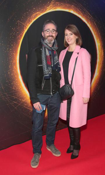Geoff Fitzpatrick and Aveen Fitzpatrick at the special screening of the film Dune.
Pic Brian McEvoy