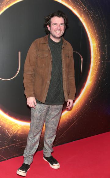 Kevin McGahern  at the special screening of the film Dune
Pic Brian McEvoy