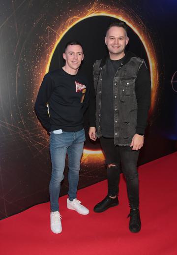 Philip Ronan and Karl Dawson at the special screening of the film Dune
Pic Brian McEvoy