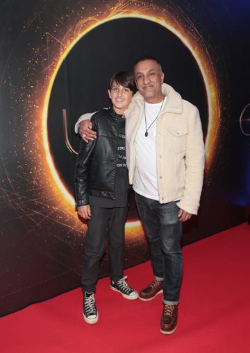 Skye Kumar and Vic Kumar at the special screening of the film Dune
Pic Brian McEvoy