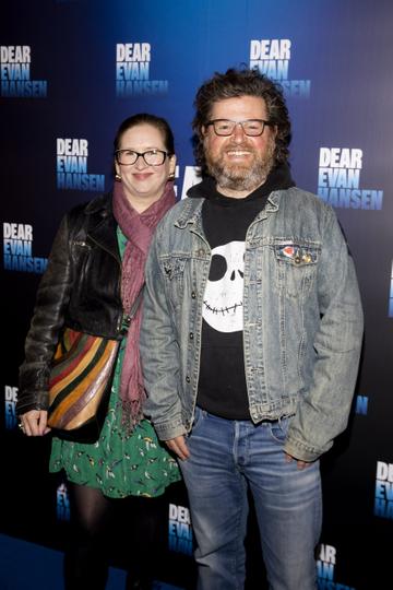 Laura O'Herlihy and David O'Callaghan pictured at a special preview screening of Dear Evan Hansen at The Stella Cinema. Picture Andres Poveda