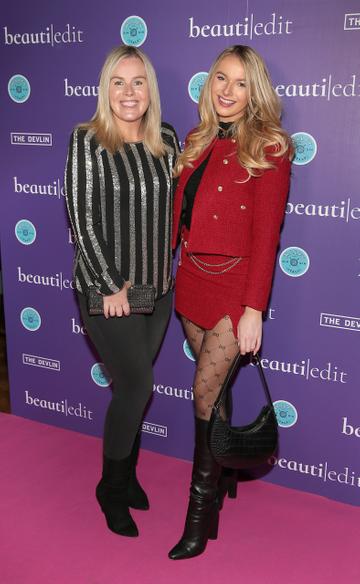 Catriona O Connor and Lily Grant pictured at the Beauti Edit launch.
Pic Brian McEvoy