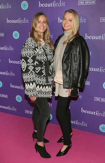 Aurora Rocca and Emer Kelly pictured at the Beauti Edit launch.
Pic Brian McEvoy