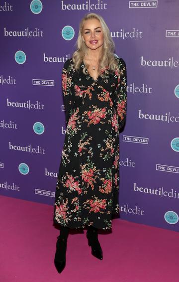 Michelle Fury pictured at the Beauti Edit launch.
Pic Brian McEvoy