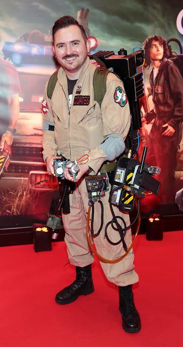 Alan Coates  pictured at the special preview screening of Ghostbusters Afterlife in Movies at Dundrum,Dublin.
Pic Brian McEvoy