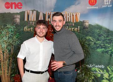 Ryan Mar and Tiaan Heyns at Virgin Media Televisions official launch screening of I'm a Celebrity...Get me out of here at the Devlin,Ranelagh
Pic Brian McEvoy