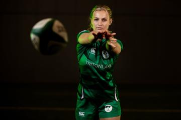 TritonLake Launch New Podcast Called TritonLake Perform 23/11/2021
Pictured is Ireland Sevens player Megan Burns as TritonLake, title sponsors of the Ireland Men’s and Women’s Sevens teams, launched a new podcast called TritonLake Perform. TritonLake Perform will explore the intersection of sport and business, and in particular, the necessary ingredients when it comes to creating and maintaining a dynamic high-performance culture. Title sponsors since June 2021, TritonLake look forward to an exciting World Rugby Sevens Series season for both teams which kicks off on November 26th in Dubai.
Mandatory Credit ©INPHO/Morgan Treacy