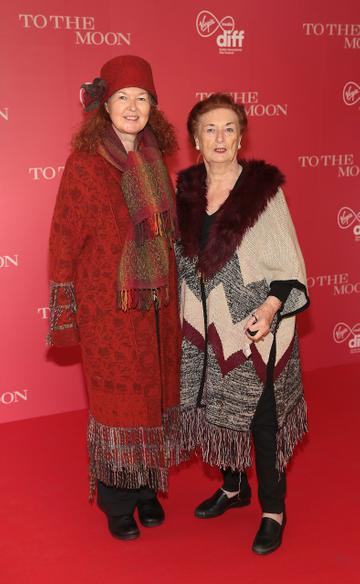Karen Ward and Dell Ward pictured at the Virgin Media Dublin International Film Festival special preview screening of TO THE MOON in the Light House Cinema,Dublin
Pic Brian McEvoy