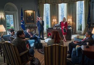 Leonardo DiCaprio, Meryl Streep, Jonah Hill, Rob Morgan in Don