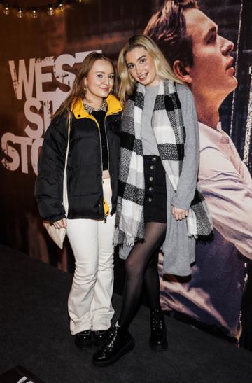 Ethel Watters and Shauna Radford pictured at a special preview screening of West Side Story in the Light House Cinema Dublin. Picture Andres Poveda
