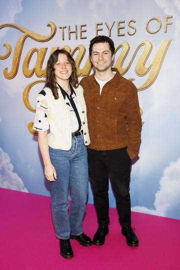 Megan McDonnelland and Alex Murphy pictured at a special preview screening of Searchlight Picture’s “The Eyes of Tammy Faye” in the Light House Cinema Dublin. Picture Andres Poveda