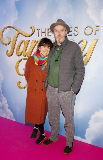 Mairead Devlin and Mike Finn pictured at a special preview screening of Searchlight Picture’s “The Eyes of Tammy Faye” in the Light House Cinema Dublin. Picture Andres Poveda