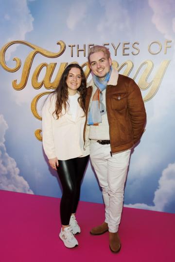 Ellen Hudson and alan Young pictured at a special preview screening of Searchlight Picture’s “The Eyes of Tammy Faye” in the Light House Cinema Dublin. Picture Andres Poveda