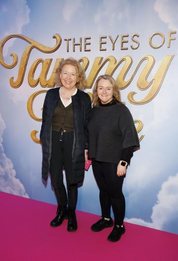 Joan Sheehy and Gene Rooney pictured at a special preview screening of Searchlight Picture’s “The Eyes of Tammy Faye” in the Light House Cinema Dublin. Picture Andres Poveda