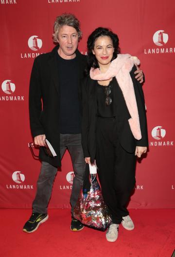 Actor Aidan Gillen and wife Camille O Sullivan at the opening of Landmark Productions and Lovano's world premiere production of Gabriel Byrne's Walking with Ghosts at the  Gaiety Theatre, Dublin.

Pictures Brian McEvoy/PIP
No Repro fee for one use