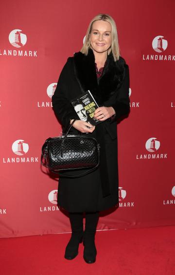 Claire Byrne at the opening of Landmark Productions and Lovano's world premiere production of Gabriel Byrne's Walking with Ghosts at the  Gaiety Theatre, Dublin.
Picture: Brian McEvoy/PIP