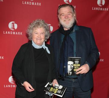 Brenda Fricker and Brendan Gleeson at the opening of Landmark Productions and Lovano's world premiere production of Gabriel Byrne's Walking with Ghosts at the  Gaiety Theatre, Dublin.
Picture: Brian McEvoy/PIP