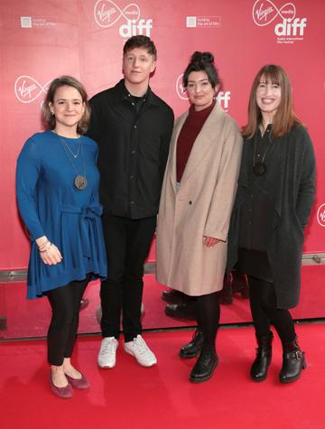 Zlata Filipovic ,Shaun Dunne, Eva Jane Gaffney and Anna Rodgers,at the Virgin Media Dublin International Film Festival 2022 programme launch at the Lighthouse Cinema ,Dublin.
Pic Brian McEvoy