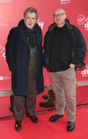 Brendan McCarthy and John McDonnell at the Virgin Media Dublin International Film Festival 2022 programme launch at the Lighthouse Cinema ,Dublin.
Pic Brian McEvoy