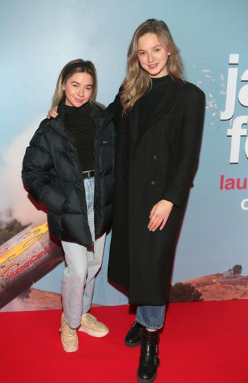 Charlotte Patten and Kerrie Patten pictured at the special preview screening of Jackass Forever at Cineworld, Dublin.
Pic Brian McEvoy