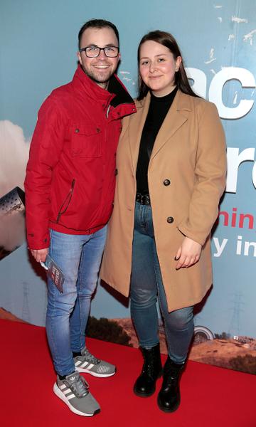 Evan o Meara and Victoria Snigorska pictured at the special preview screening of Jackass Forever at Cineworld, Dublin.
Pic Brian McEvoy
