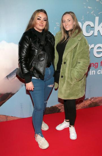 Shanyn Brassil and Ciara Glynn  pictured at the special preview screening of Jackass Forever at Cineworld, Dublin.
Pic Brian McEvoy