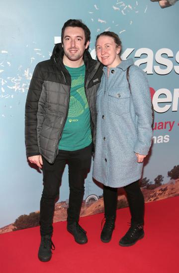 Joe Jacob and Tracey Kearns  pictured at the special preview screening of Jackass Forever at Cineworld, Dublin.
Pic Brian McEvoy