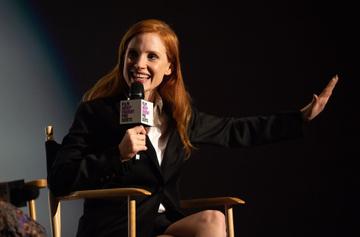 Jessica Chastain is one of many talented actresses in the running for Best  Actress fir her role in 'The Eyes of Tammy Faye'. (Photo by Amanda Edwards/Getty Images)