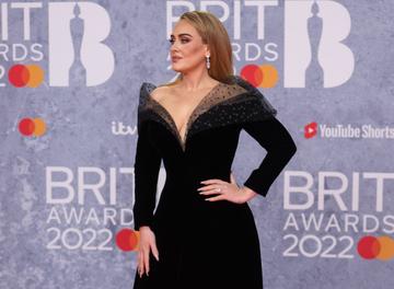 Adele won three different titles at the BRIT Awards. These were 'Artist of The Year', 'Song of the Year' for her 'Easy On Me' and 'Mastercard Album of The Year' with her album '30'
 (Photo by Samir Hussein/WireImage )