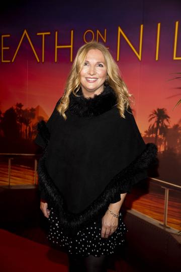 Irish film editor Úna Ní Dhonghaíle pictured at the special preview screening of 20th Century Studios,  Death On The Nile in the Stella Cinema Rathmines. Picture Andres Poveda