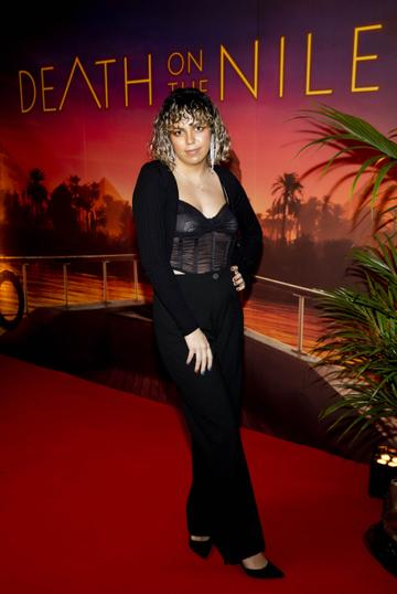 Maria Strains pictured at the special preview screening of 20th Century Studios, Death On The Nile, in the Stella Cinema Rathmines. Picture Andres Poveda