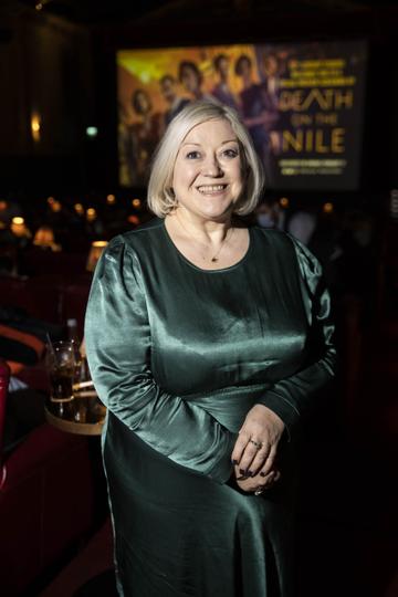 Carmel Breheny pictured at the special preview screening of 20th Century Studios, Death On The Nile in the Stella Cinema Rathmines. Picture Andres Poveda