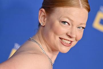 Sarah Snook won the award for Best Supporting actress in a Drama Series (Photo by Axelle/Bauer-Griffin/FilmMagic)