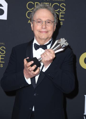 Billy Crystal Poses at the 27th Annual Critics Choice Awards at Fairmont Century Plaza on March 13, 2022 in Los Angeles, California. (Photo by Steve Granitz/Getty Images)
