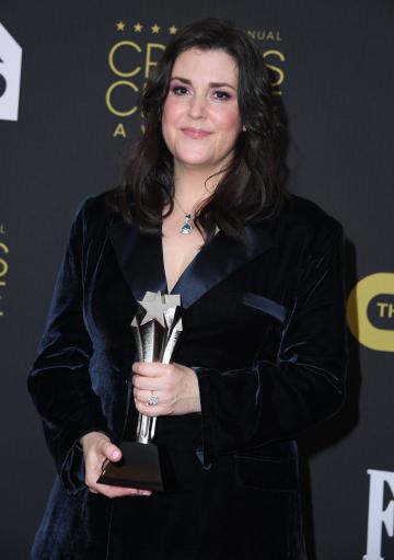 Melanie Lynskey Poses at the 27th Annual Critics Choice Awards at Fairmont Century Plaza on March 13, 2022 in Los Angeles, California, and won the award for Best Actress In A Drama Series – Melanie Lynskey (Yellowjackets). (Photo by Steve Granitz/Getty Images)