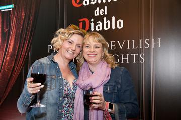 Pictured at the Casillero del Diablo Devilish Movie Nights event at the Stella Cinema, Rathmines were Hilary Dunne and Joanna Beeard.

Photo: Lensmen