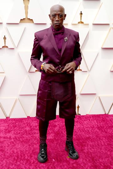 Wesley Snipes attends the 94th Annual Academy Awards at Hollywood and Highland on March 27, 2022 in Hollywood, California. (Photo by Jeff Kravitz/FilmMagic)