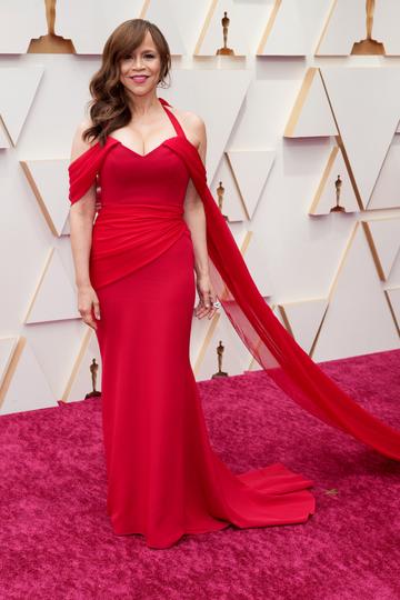 Rosie Perez attends the 94th Annual Academy Awards at Hollywood and Highland on March 27, 2022 in Hollywood, California. (Photo by Kevin Mazur/WireImage)