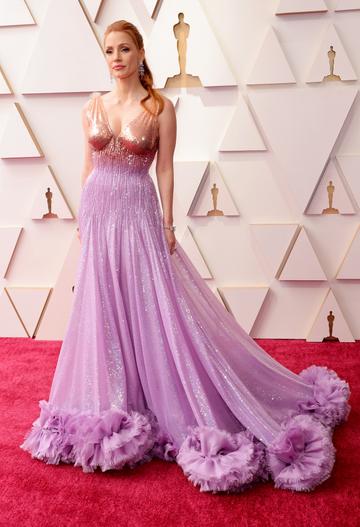 Jessica Chastain attends the 94th Annual Academy Awards at Hollywood and Highland on March 27, 2022 in Hollywood, California. (Photo by Momodu Mansaray/Getty Images)