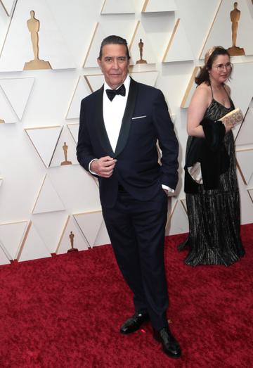 Ciarán Hinds attends the 94th Annual Academy Awards at Hollywood and Highland on March 27, 2022 in Hollywood, California. (Photo by David Livingston/Getty Images)