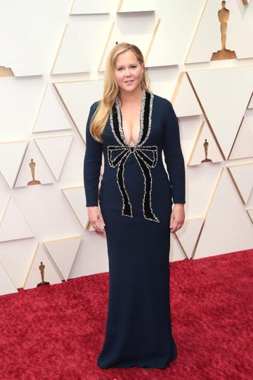 Amy Schumer attends the 94th Annual Academy Awards at Hollywood and Highland on March 27, 2022 in Hollywood, California. (Photo by David Livingston/Getty Images)