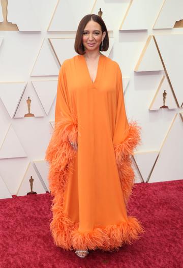 Maya Rudolph attends the 94th Annual Academy Awards at Hollywood and Highland on March 27, 2022 in Hollywood, California. (Photo by David Livingston/Getty Images)