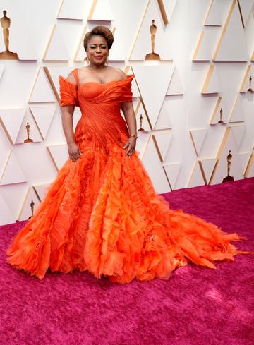 Aunjanue Ellis attends the 94th Annual Academy Awards at Hollywood and Highland on March 27, 2022 in Hollywood, California. (Photo by Kevin Mazur/WireImage)