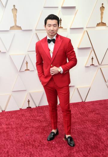 Simu Liu attends the 94th Annual Academy Awards at Hollywood and Highland on March 27, 2022 in Hollywood, California. (Photo by David Livingston/Getty Images)