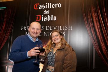 Pictured at the Casillero del Diablo Devilish Movie Nights event at the Stella Cinema, Rathmines were Gary and Niamh Morris.

Photo: Lensmen