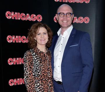 Jennifer Redmond and Brian Redmond pictured at the opening night of the acclaimed international smash hit musical CHICAGO at the Bord Gais Energy Theatre,Dublin
Pic: Brian McEvoy Photography